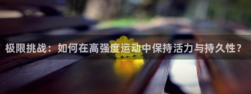 77体育官网：极限挑战：如何在高强度运动中保持活力与持久性？